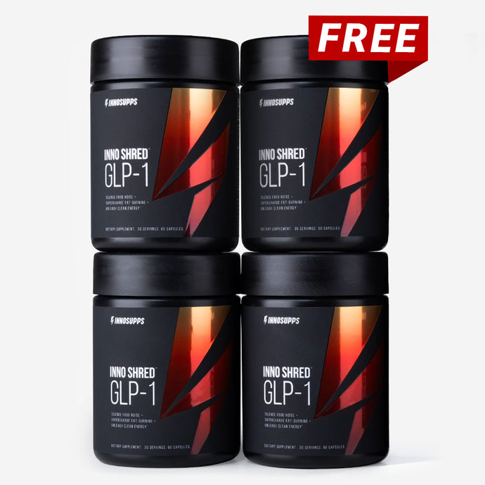 3 Bottles of Inno Shred™ GLP-1 + 1 Free