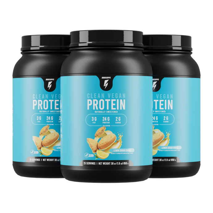 3 Bottles of Clean Vegan Protein